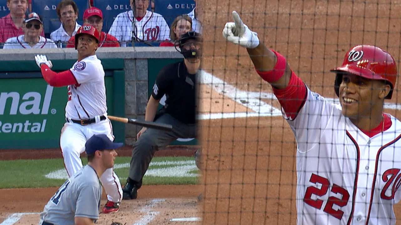 Nats' Juan Soto 2nd-youngest with home run in 1st World Series game - ESPN