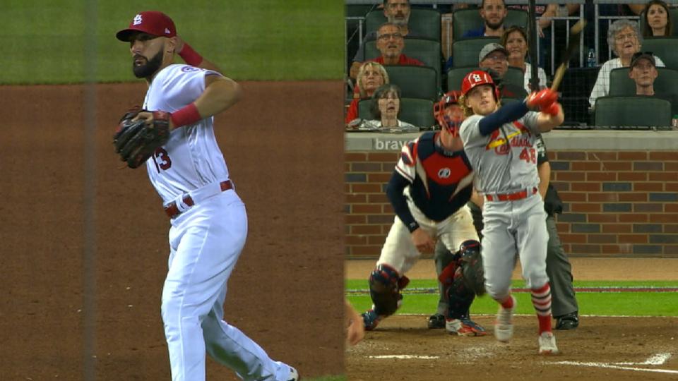 Carpenter on defense, Bader